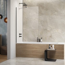 Vannas sieniņa Radaway Modo New Brushed Gunmetal PNJ II 100 cm