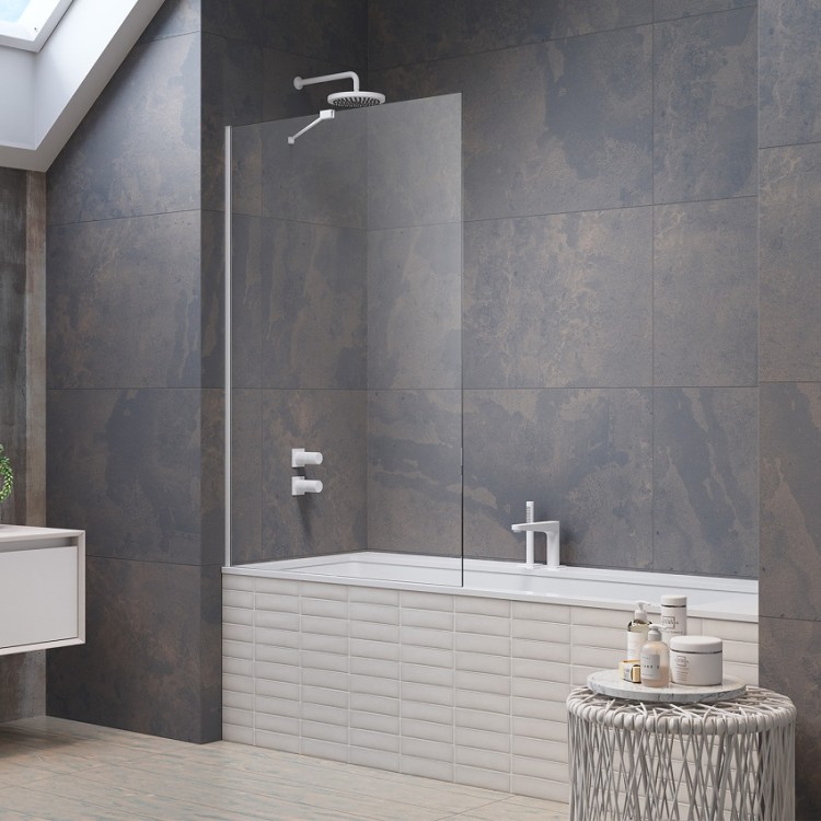 Vannas sieniņa Radaway Modo New White PNJ II 80 cm