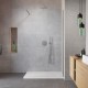 Dušas siena Radaway MODO New Brushed Nickel II 1400x2000mm