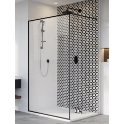 Dušas siena Radaway MODO New Black Frame II 1050x2000mm