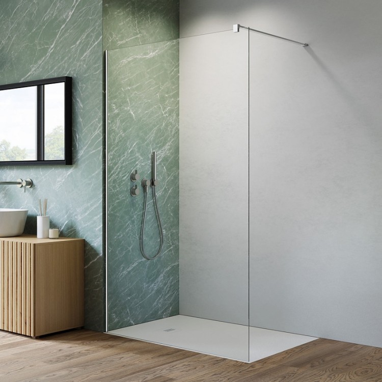 Dušas siena Radaway NES Walk-in II 700x2000mm, hroms Dušas siena Radaway NES Walk-in II 700x2000mm, hroms