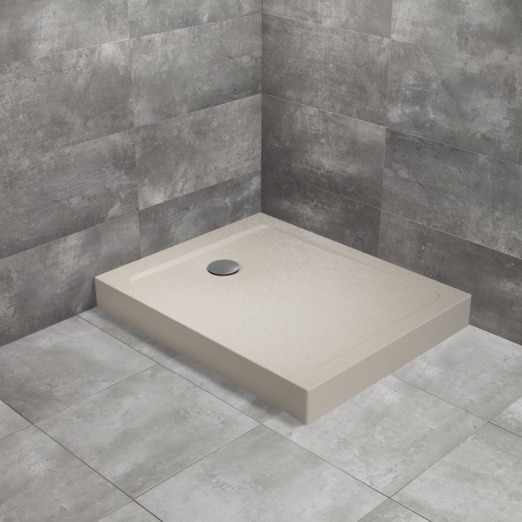 Dušas paliktnis taisnstūra Radaway DOROS F Compact 100x70cm, kašmirs