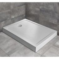 Dušas paliktnis taisnstūra Radaway DOROS F Compact 120x90cm, balts akmens