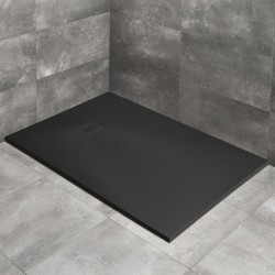 Dušas paliktnis taisnstūra Radaway KYNTOS F 100x70cm, melns