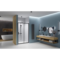 Dušas durvis bīdāmās Radaway Premium Pro Black DWJ 120cm R