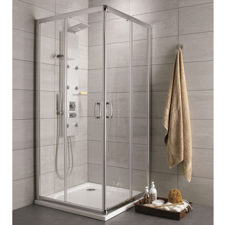 Dušas stūris kvadrātveida Radaway Dolphi Premium Plus C 90x90