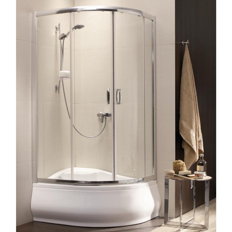Dušas stūris pusapaļš Radaway Dolphi Premium Plus E 100x80cm Dušas stūris pusapaļš Radaway Dolphi Premium Plus E 100x80cm