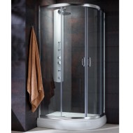 Asimetriska dušas kabīne Radaway Premium Plus E 100x80cm