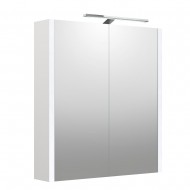 Vannas istabas skapītis ar spoguli un LED apgaismojumu RB URBAN 60 cm, 2002312