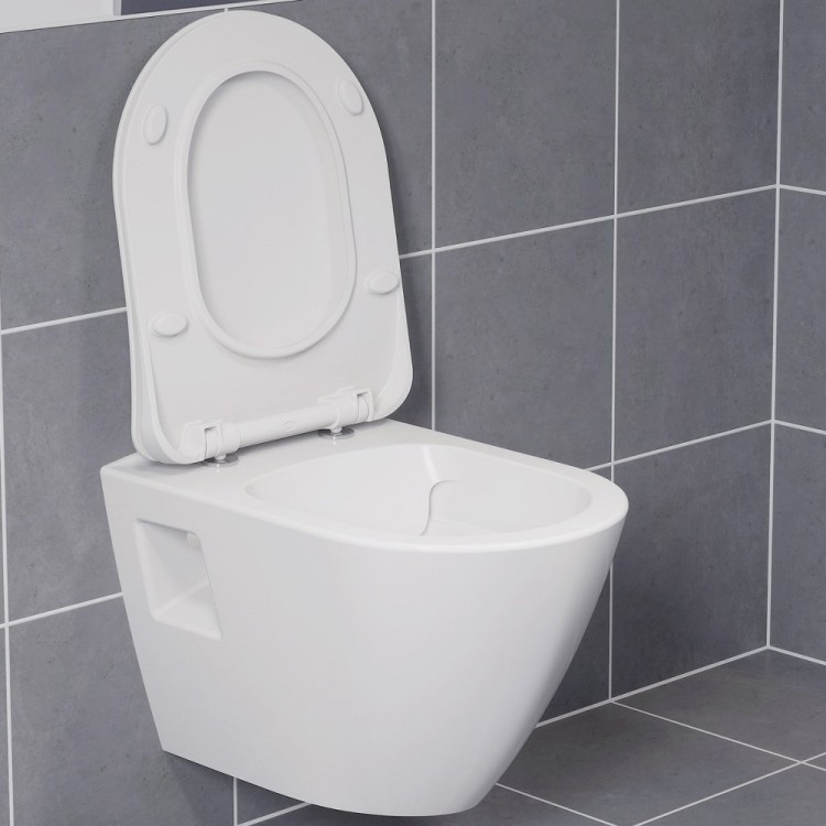 Ravak Endo RimOff WC komplekts GL25X01933 ar SoftClose sēdekli