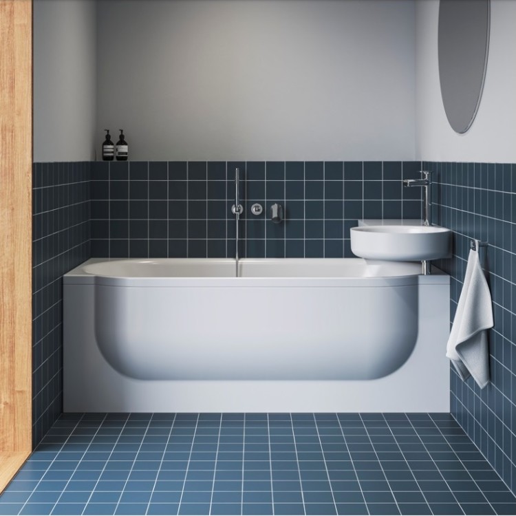 Taisnstūra vanna RAVAK ARC 170x75cm L, balta