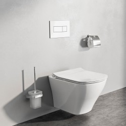 Noskalošanas taustiņš Ravak UNI, balts X01457