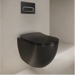 Noskalošanas taustiņš Ravak Chrom, melna X01797