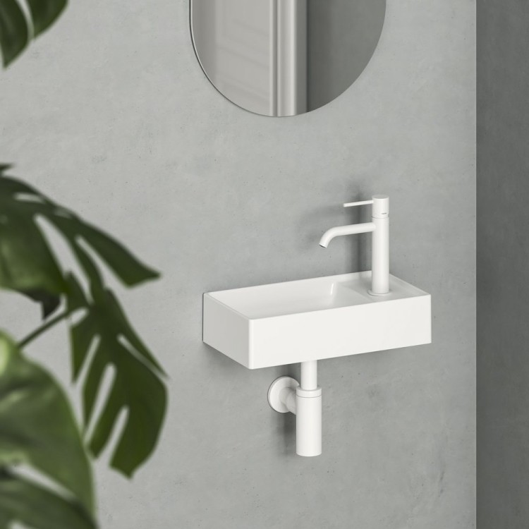 Vannas istabas izlietne RAVAK VEDA W R 40,8x22,2 cm, balta