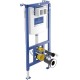 Komplekts Ravak Chrome AquaSpin + Grohe rāmis ar hromētu pogu 38827000