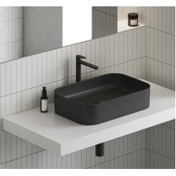 Izlietne Ravak Ceramic 550 R ar Chrome II maisītāju un fiksētu izplūdi