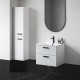 Vannas istabas augstais skapis RAVAK SB Chrome 350 R, balts/melns Vannas istabas augstais skapis RAVAK SB Chrome 350 R, balts/melns