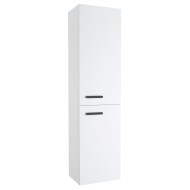 Vannas istabas augstais skapis RAVAK SB Chrome 350 R, balts/melns
