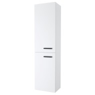 Vannas istabas augstais skapis RAVAK SB Chrome 350 L, balts/melns