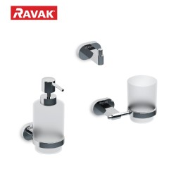 Aksesuāru komplekts RAVAK Chrome, hroms Set-28