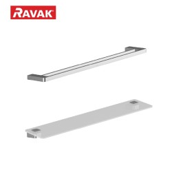 Aksesuāru komplekts RAVAK 10°, melns matēts Set-22