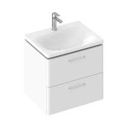 Vannas istabas skapītis ar izlietni RAVAK SD Balance 500x465mm H, balts/hroms