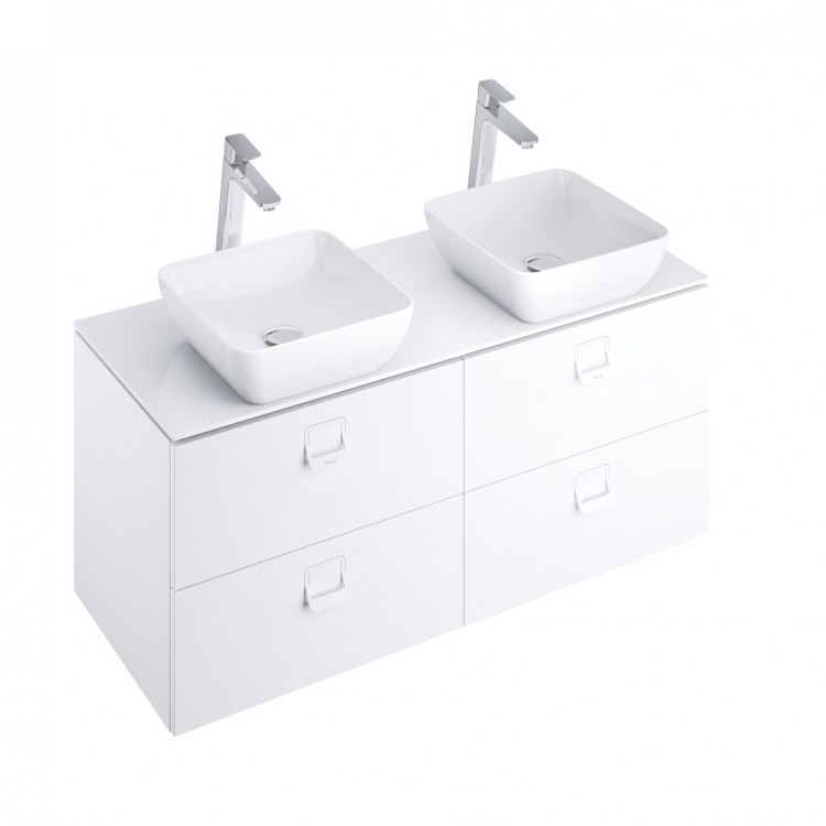 Darba virsma no impregnētās plāksnes MFPB Ravak Comfort 1200 120cm, balta