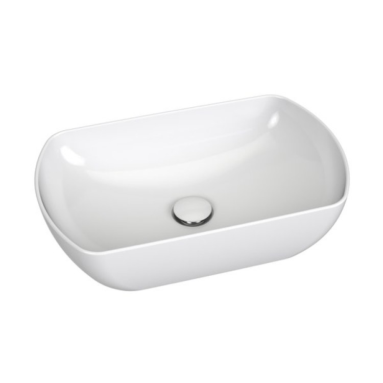 Vannas istabas uzliekamā izlietne Ravak Uni 500 O Slim 50x31cm Vannas istabas uzliekamā izlietne Ravak Uni 500 O Slim 50x31cm