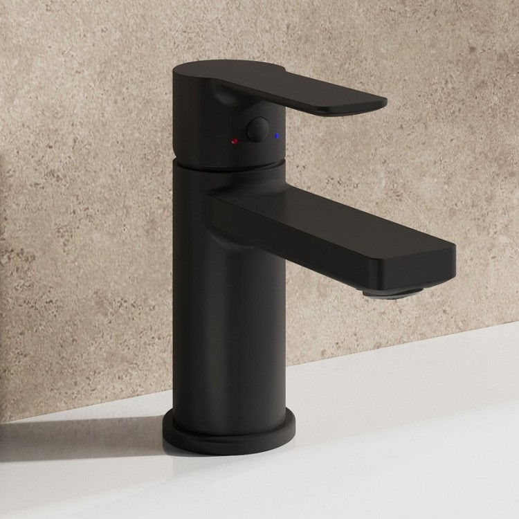 Izlietnes maisītājs Ravak Solar SL 012.00BL 160mm, melns matēts