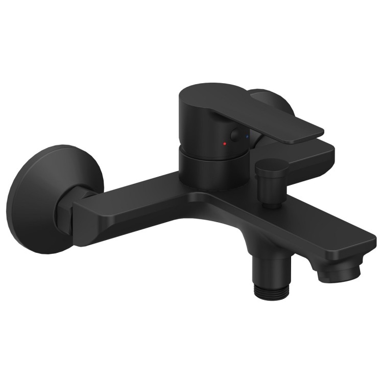 Vannas un dušas maisītājs RAVAK Solar SL 022.00/150BL, melns matēts