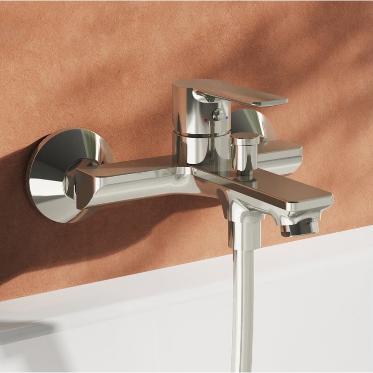 Vannas un dušas maisītājs RAVAK Solar SL 022.00/150CR, hroms