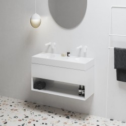 Vannas istabas skapītis izlietnei Ravak SD Lite 1200 , balts