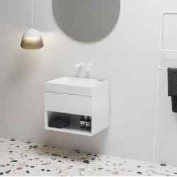 Vannas istabas skapītis izlietnei Ravak SD Lite 600 , balts