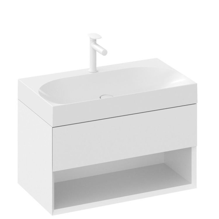 Vannas istabas skapītis izlietnei Ravak SD Lite 800 , balts