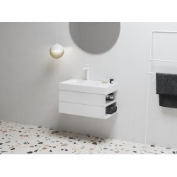 Vannas istabas skapītis izlietnei Ravak SD Lite 800 R , balts