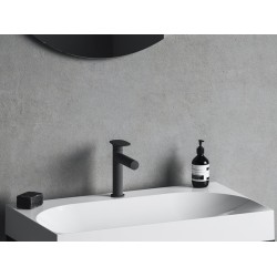 Izlietnes maisītājs RAVAK SPRING SG 012.20BL, melns matēts