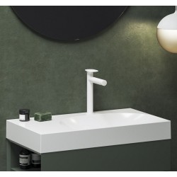 Izlietnes maisītājs RAVAK SPRING SG 014.10WHM, balts matēts