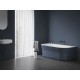 Brīvi stāvoša vanna Ravak YPSILON Wall 178x86 cm, tumši zila/balta