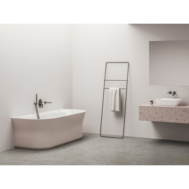 Brīvi stāvoša vanna Ravak YPSILON Wall 178x86 cm, rozā/balta Brīvi stāvoša vanna Ravak YPSILON Wall 178x86 cm, rozā/balta