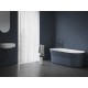 Brīvi stāvoša vanna Ravak YPSILON 180x80 cm, tumši zila/balta