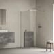 Dušas siena RAVAK Walk In Wall Air 90x200cm, spīdīgs/caurspīdīgs