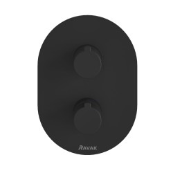 RAVAK Chrome CR063.20 Zemapm. vannas/dušas termostata jaucējkrāns, X070432