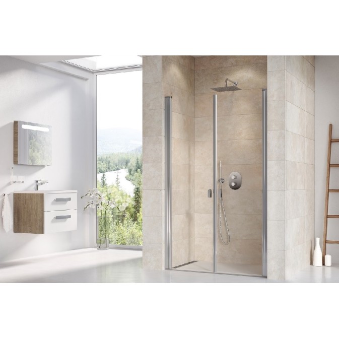 Dušas durvis RAVAK Chrome CSDL2 90 cm, hroms