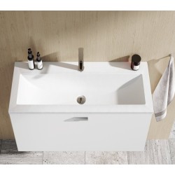 Vannas istabas skapītis izlietnei RAVAK SD Clear 1000, balts