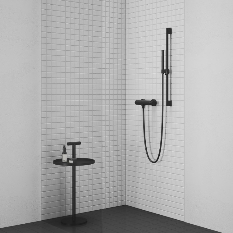 Dušas maisītājs RAVAK ESPIRIT ES 032.20BLM, melns matēts