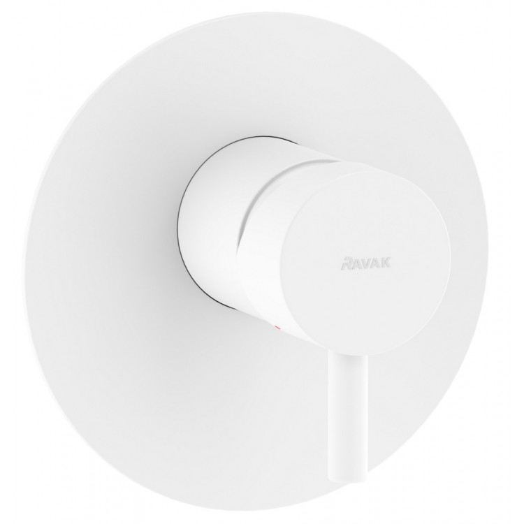 Dušas iebūvējamais maisītājs RAVAK ESPIRIT ES 062.10WV O1, balts matēts
