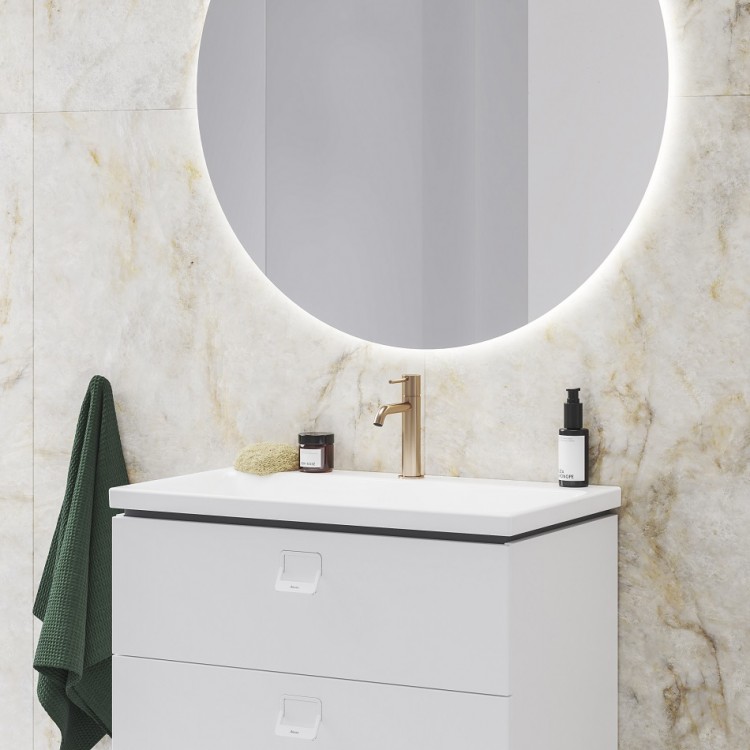 Izlietnes maisītājs RAVAK ESPIRIT ES 012.60RGB, matēts rozā zelts