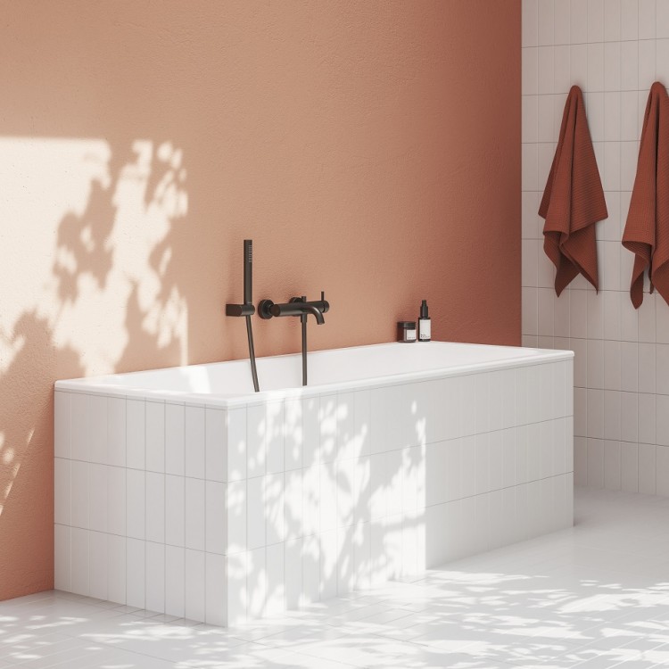 Vannas un dušas maisītājs RAVAK ESPIRIT ES 022.20GB, matēts grafīts