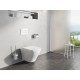 Tualetes pods piekaramais Ravak Classic RimOff, balts X01671 Tualetes pods piekaramais Ravak Classic RimOff, balts X01671