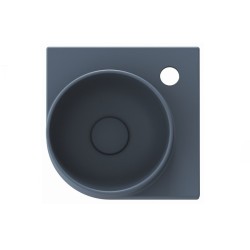 Vannas istabas stūra izlietne Ravak Yard 280 C 28x28 cm, Deepsea Blue